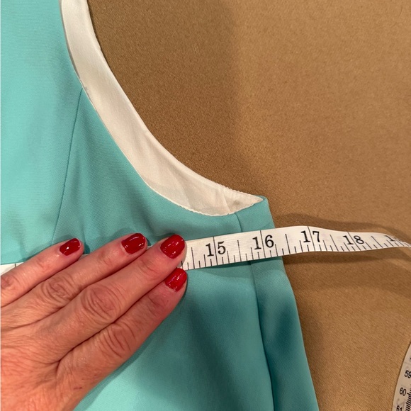 Rag & Bone Turquoise Lined Dress - Size 2 - Picture 9 of 11